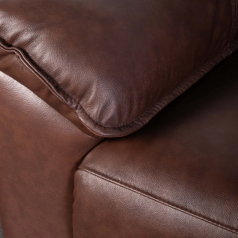 Recliner Eléctrico 3 Cuerpos Cuero-y-simil-cuero Marron Joshua en Marrón - Sillones y sofás, Uruguay | Divino, vista 6