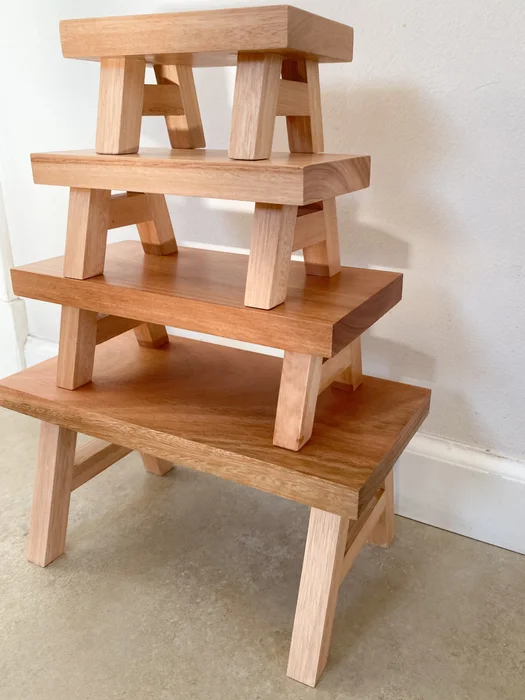 Banquito 30 cm 4p en Madera natural - Decoración, Uruguay | Dreams On Time, vista 13