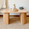 Mesa de centro varillada en Madera natural - Mesas de living, Uruguay | Decoramuss, vista 1 de 4