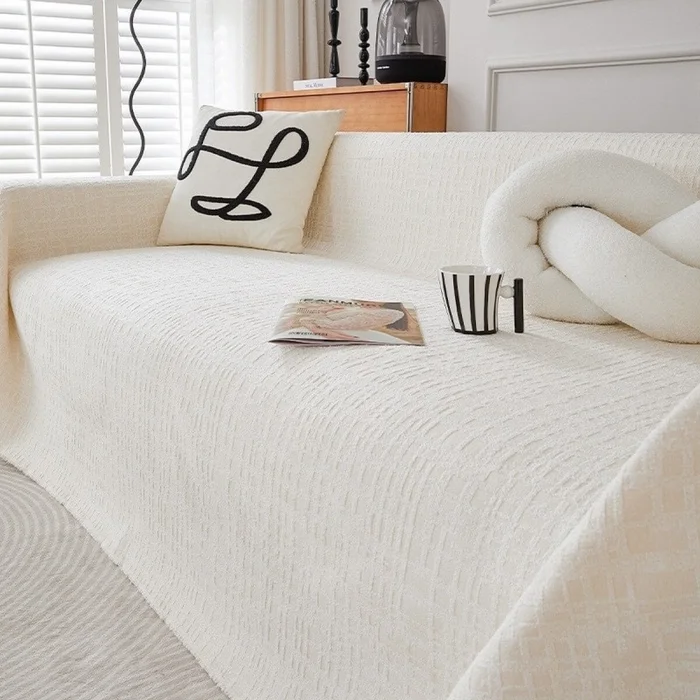 Manta para sillón y cama con diseños natural - 300cm en Diseños - Textiles, Uruguay | Buho Store
