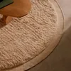 Alfombra redonda Marely - de lana blanco Ø 200 cm en Blanco - Textiles, Uruguay | Kavehome, vista 3 de 7