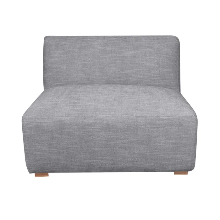 Sofá Modulable Tela Gris Chill en Gris - Sillones y sofás, Uruguay | Divino, vista 2