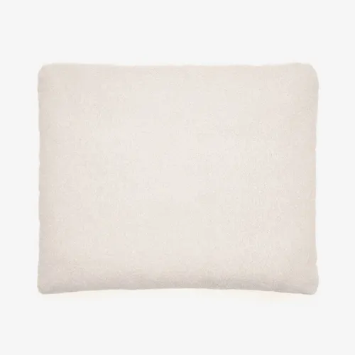 Almohadón Martina de borreguito crudo 60 x 70 cm en Blanco - Textiles, Uruguay | Kavehome