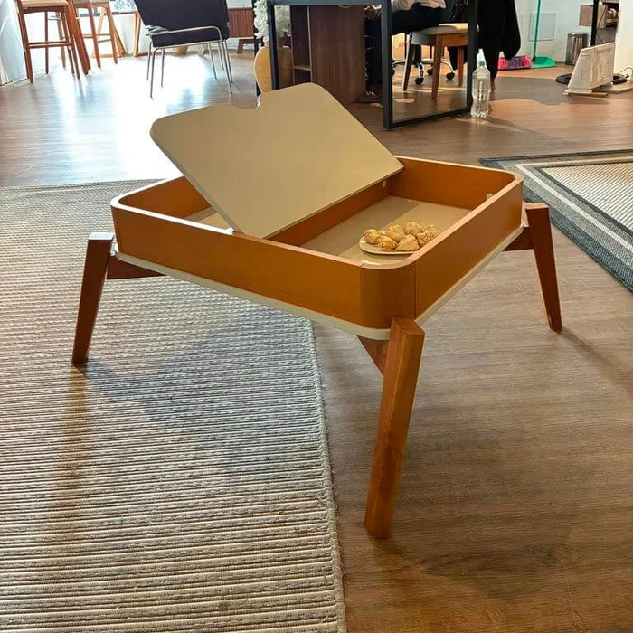 Mesa de centro 85CM - Linea Buriti 100% MDF en Madera natural - Mesas de living, Uruguay | Balton, vista 5