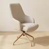 Silla De Oficina Gerencial Tela-y-metal Gris Minerva en Gris - Escritorios y sillas de escritorio, Uruguay | Divino, vista 1 de 7