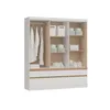 Ropero 6 Puertas 6 Cajones Cronos Blanco en Blanco - Roperos y placares, Uruguay | Albanés, vista 2 de 2