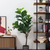 Planta artificial Ficus con maceta negro 150 cm en Verde - Macetas, Uruguay | Kavehome, vista 2 de 3