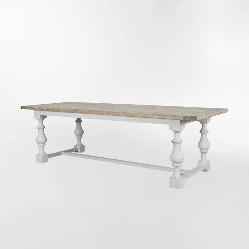 MESA DE COMEDOR FRENCH Natural  en Negro, Uruguay | Viasono, vista 3