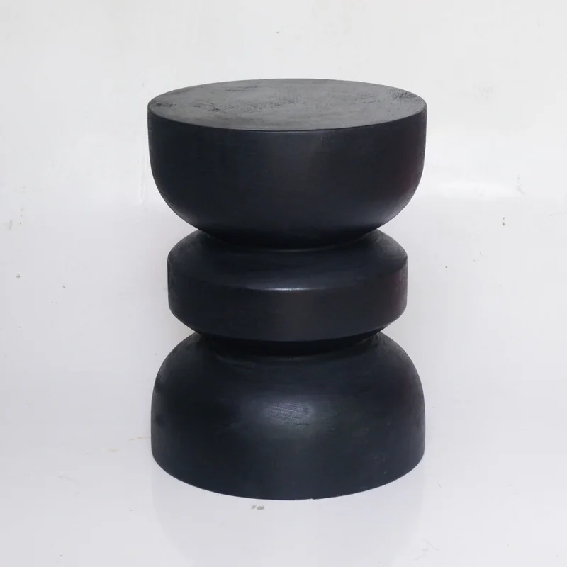 Mesa Auxiliar de Madera de Suar Alba | Casakos en Negro - Mesas de arrimo, Uruguay | Casakos, vista 7