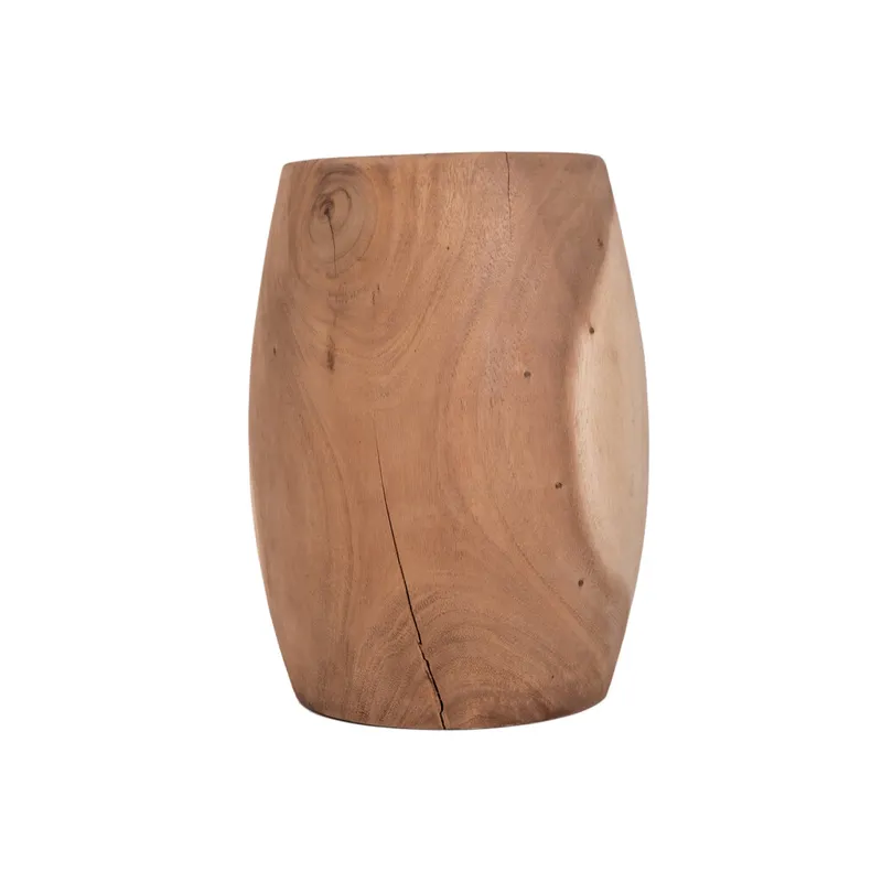 Taburete Olive Natural/beige Madera 1 en Madera natural - Decoración, Uruguay | Divino