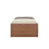 Cama Madera Maciza Con Cajones - 1 plaza - Linea beauty - Marrón - Dormitorio, Uruguay | Ecowood, vista 4 de 4