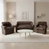 Conjunto Discordia 3+1+1 en Marrón - Sillones y sofás, Uruguay | Moderna Hogar, vista 1 de 2