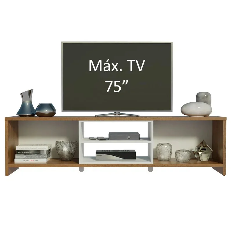Rack TV hasta 75 Pulgadas Metz 180 cm 2 Puertas Rústico - Muebles para TV, Uruguay | Balton, vista 5