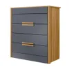 Comoda Cajonera 4 Cajones Correderas Telescópicas Mdp - Cómodas, Uruguay | Muebles Express, vista 1 de 3