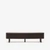 Mueble TV Mailen 2 puertas en chapa de fresno - con acabado oscuro 200 x 50 cm en Negro - Muebles para TV, Uruguay | Kavehome, vista 7 de 10