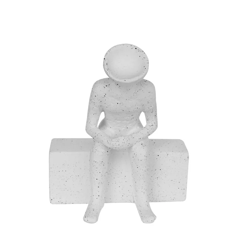 ESCULTURA FIGURE Blanco Small - Decoración, Uruguay | Viasono, vista 3
