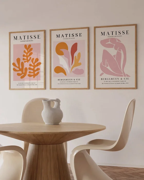 Matisse - Rosados en Multicolor - Láminas, Uruguay | La Cuadrería