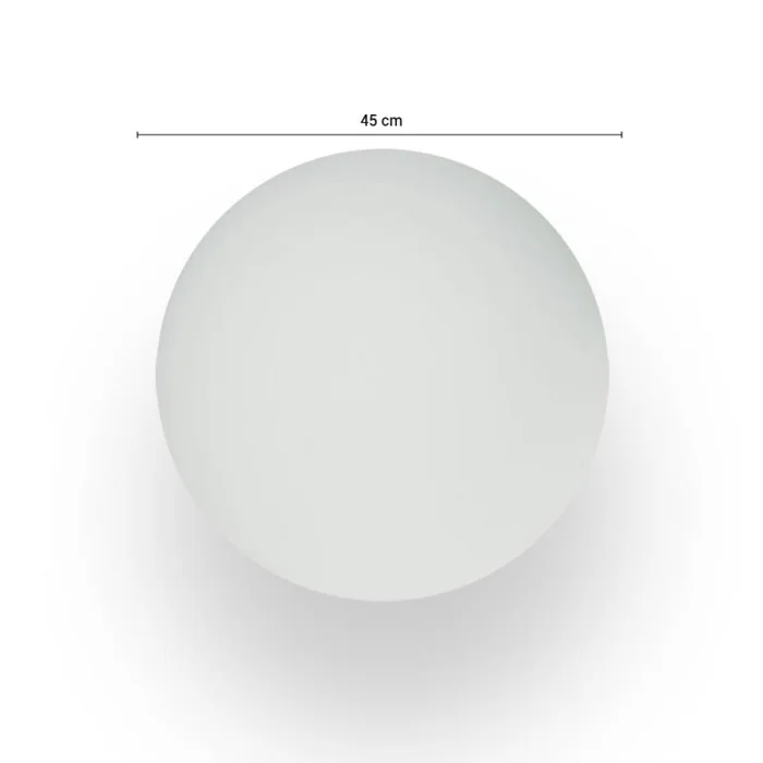Luminaria de Exterior Garden Ball Medium IP44 en Blanco - Lámparas de pie, Uruguay | Serlux, vista 5