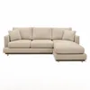 Sofa con Chaise Dublin 4 Cuerpos (240 cm) EASY CLEAN – Beige - Sillones y sofás, Uruguay | Berna home, vista 1 de 4