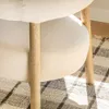 BUTACA BLOSSOM - FRESNO Y LINO en Off-white - Butacas, banquetas y puffs, Uruguay | La Iberica, vista 2 de 8