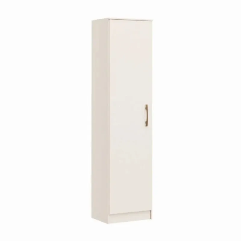 Panelero Liz 1 Puerta Blanco en Blanco - Roperos y placares, Uruguay | Albanés
