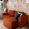 Sofá Retráctil España 3 Cuerpos (210cm) EASY CLEAN – Terracota - Sillones y sofás, Uruguay | Berna home, vista 3 de 4