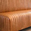 SILLON DE COMEDOR FERRARO - CUERO ITALIANO CARAMELO - 2.13 MTS en Marrón - Sillones y sofás, Uruguay | La Iberica, vista 3 de 8
