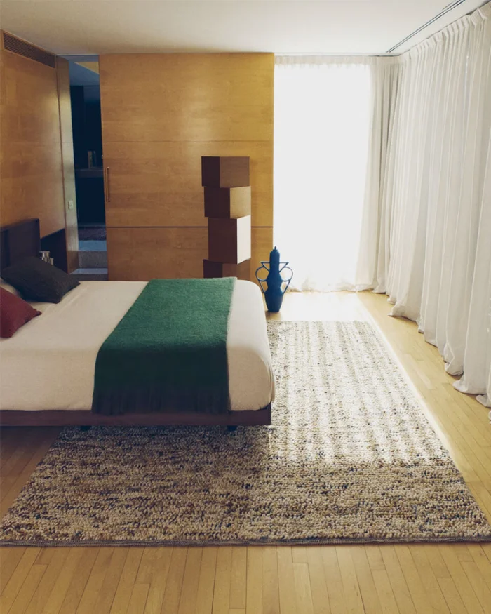 Alfombra Elanis de lana bouclé multicolor 160 x 230 cm en Multicolor - Alfombras, Uruguay | Kavehome, vista 2