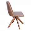 Silla De Oficina Madera-y-pu Marron Hera en Beige - Escritorios y sillas de escritorio, Uruguay | Divino, vista 5 de 6