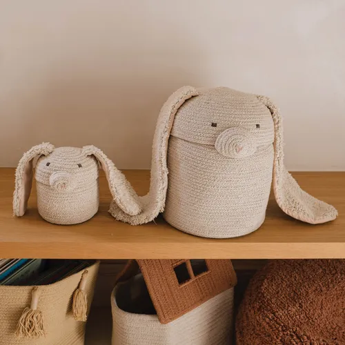 Canastos Animal Crew - Mini Rita the Rabbit en Beige - Canastos, Uruguay | Walnut