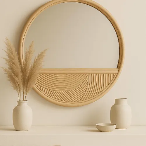 Espejo Greco en Madera natural - Espejos, Uruguay | Indrana