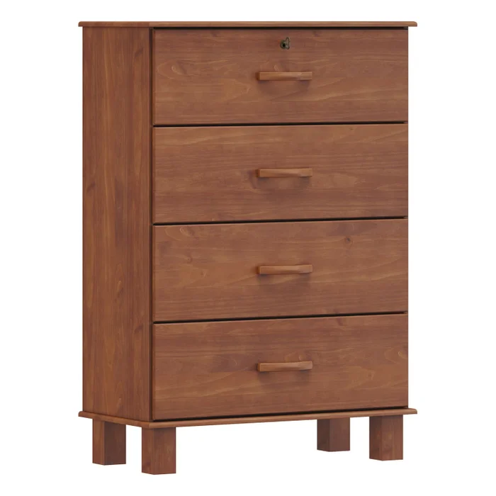 FINESTRA- COMODA 4 CAJONES BRONZE 1138TN - Cómodas, Uruguay | Alfa Ventas