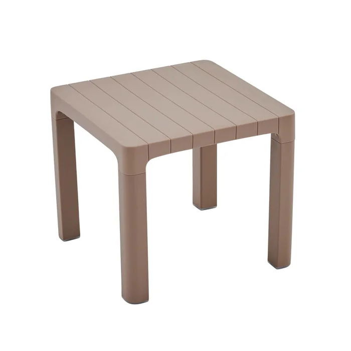Set De Terraza Exterior Polipropileno Marron Cartagena en Beige - Muebles para el exterior, Uruguay | Divino, vista 3