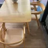 Juego de Comedor Ivy Mesa Rectangular Extensible 160cm con Seis Sillas Madera Natural de Gomero - Mesas de comedor, Uruguay | Berna home, vista 3 de 11
