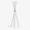 Perchero Chelsey acero blanco y madera maciza de caucho 170 cm en Blanco - Percheros y colgadores, Uruguay | Kavehome, vista 1 de 3