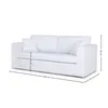 Sofá Brenta con Funda - Tela Standard - 3 cuerpos - A fabricar en Blanco - Sillones y sofás, Uruguay | NYR, vista 4 de 4