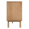 Aparador 2P/1C y nicho Mel/Gris Linea Nordica en Madera Maciza en Gris - Comedor, Uruguay | Que Sal Muebleria, vista 5 de 16