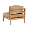 ESQUINA CANNES RIPADA ACQUABLOCK FENDI 74x74x66CM JATOBA - Muebles para el exterior, Uruguay | Vinibel, vista 3 de 6