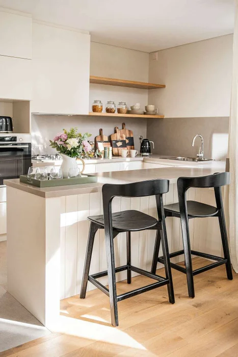 SILLA DE BAR BONHAM - NEGRA en Negro - Sillas, Uruguay | La Iberica, vista 5