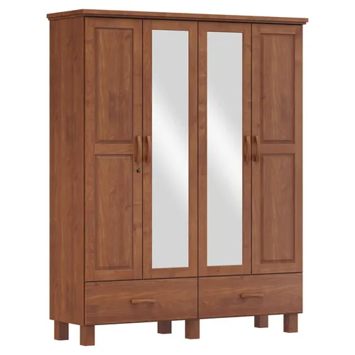 FINESTRA- ROPERO BRONZE 4 PUERTAS 2 CAJONES 1142TN - Roperos y placares, Uruguay | Alfa Ventas