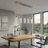 Colgante led lineal cinco cilindros efecto agua 30W en Plateado - Lámparas colgantes, Uruguay | Iluminica, vista 4 de 6