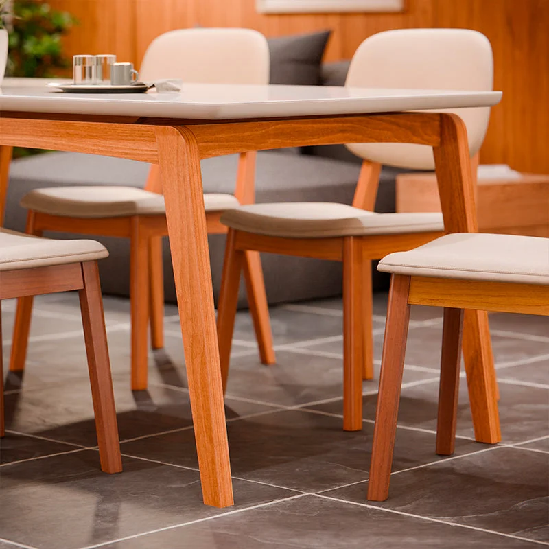 Mesa de comedor Paris 180CM - Linea Ares en Blanco - Mesas de comedor, Uruguay | Balton, vista 5
