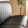 SILLON DE COMEDOR FERRARO - CUERO ITALIANO NEGRO - 1.53 MTS en Negro - Sillones y sofás, Uruguay | La Iberica, vista 17 de 18