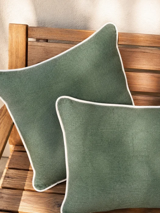 Duo  Deluxe Verde - Textiles, Uruguay | Decilo con Alma, vista 2