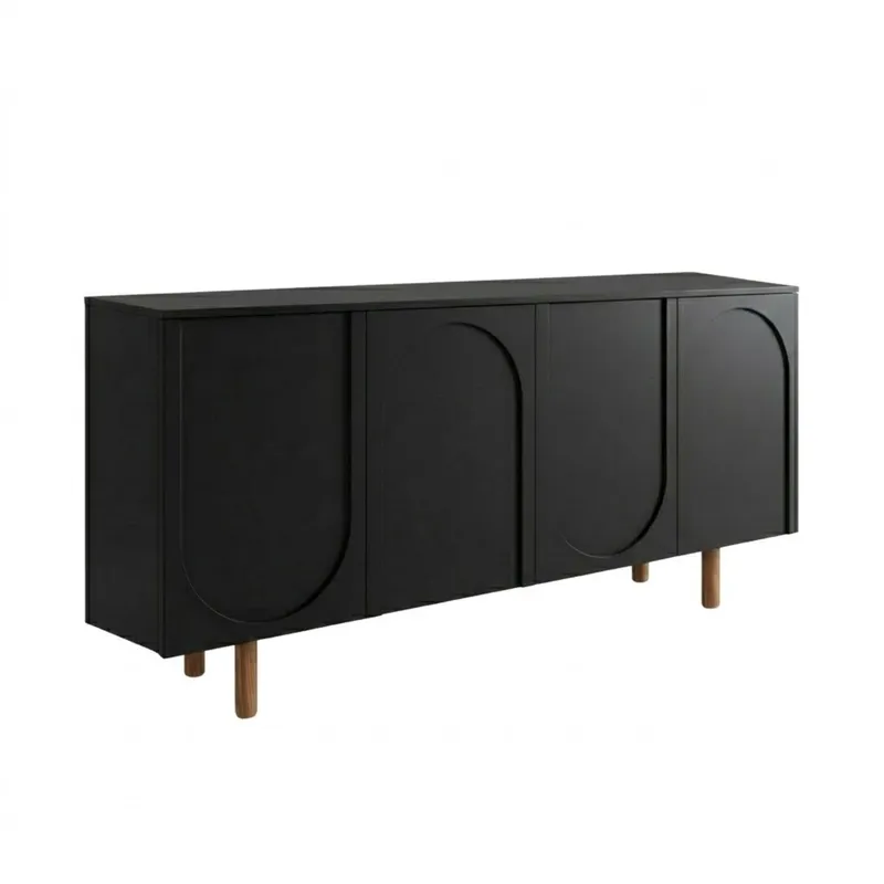 Aparador Buffet Arco 160 cm – Negro - Aparadores y recibidores, Uruguay | Berna home