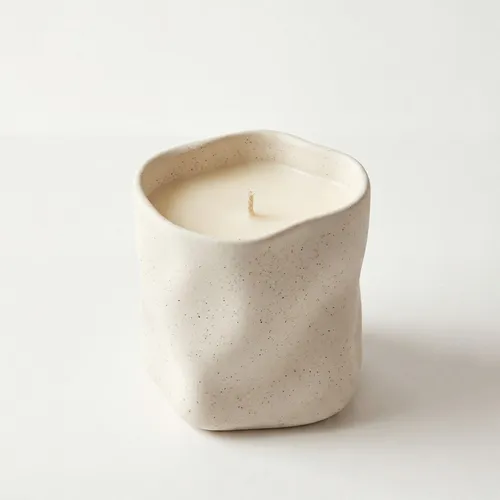 Vela Aromática Artesanal Cabana en Blanco - Velas y Portavelas, Uruguay | Cabana