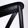 Silla De Comedor Madera Negro Cruceta en Negro - Sillas, Uruguay | Divino, vista 7 de 8