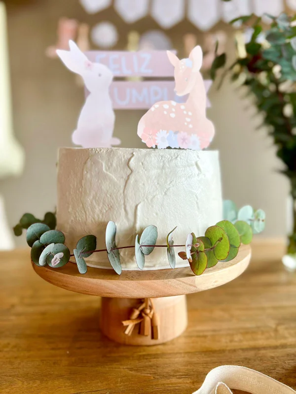 Pie de Torta alta triple fleco– 30cm - Decoración, Uruguay | Dreams On Time, vista 6