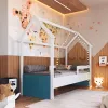 Cama Infantil Estilo Montessori Azul - Dormitorio, Uruguay | RM Muebles y Deco, vista 3 de 7