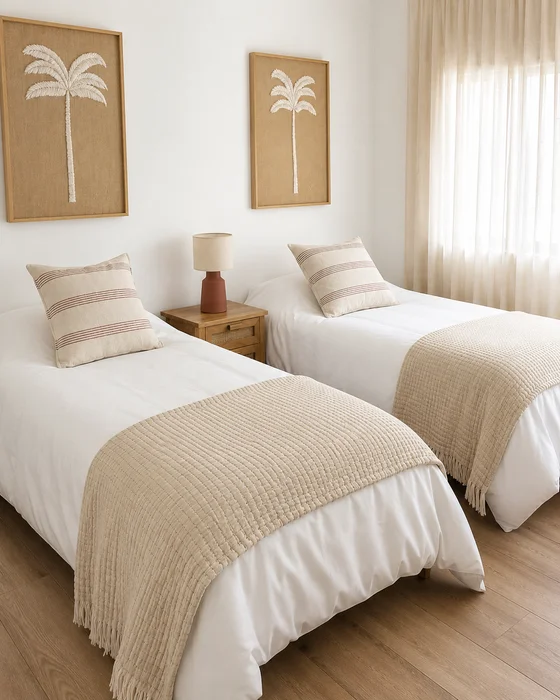 Almohadon Tierra Multi Raya - Textiles, Uruguay | Decilo con Alma, vista 2